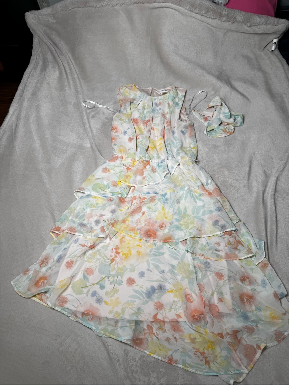 Floral Tiered Summer Dress